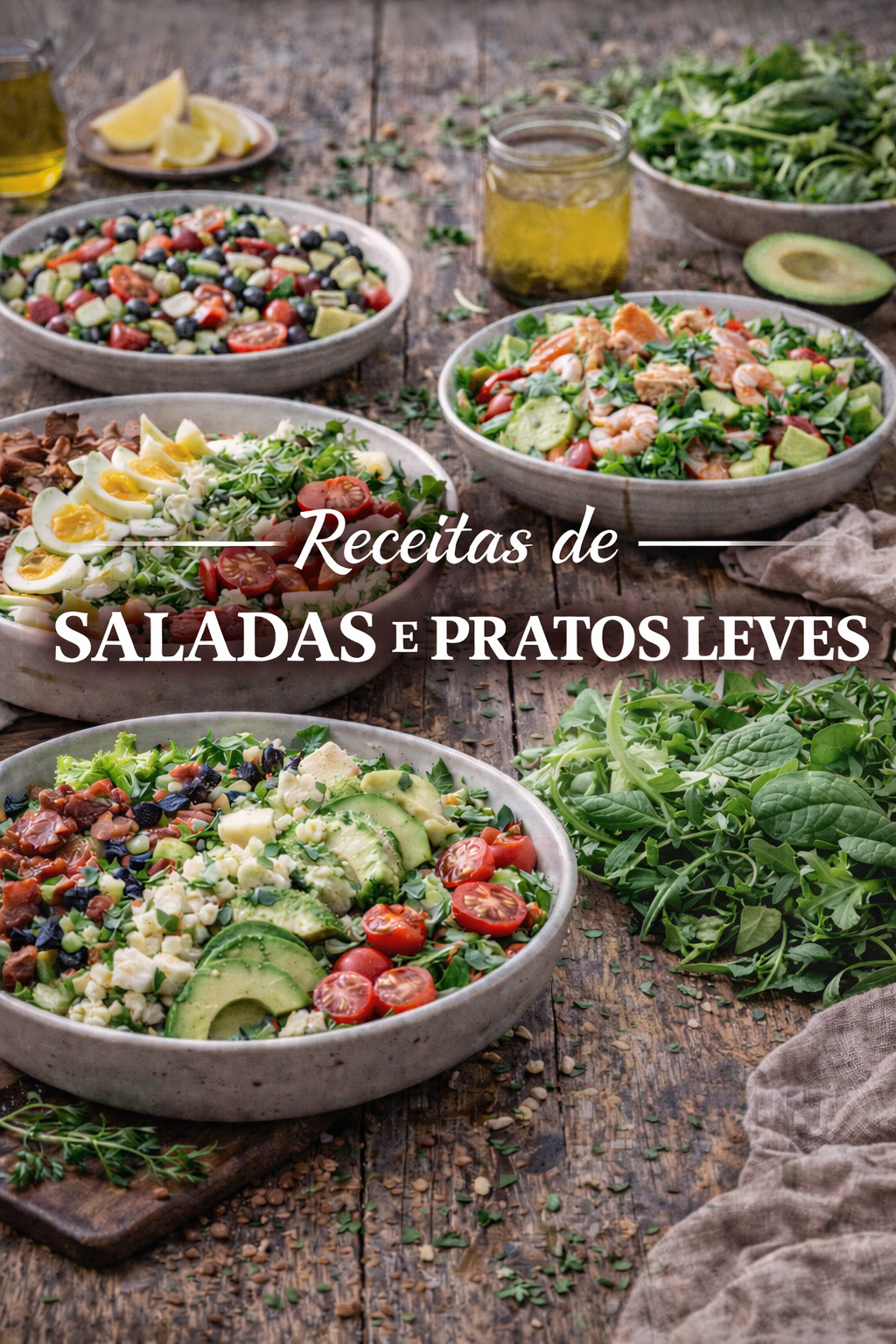 receitas de saladas