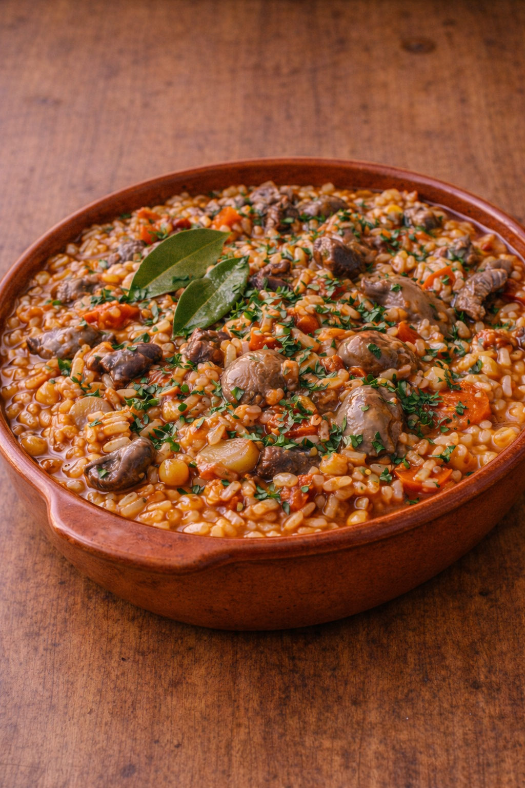 arroz de miudos