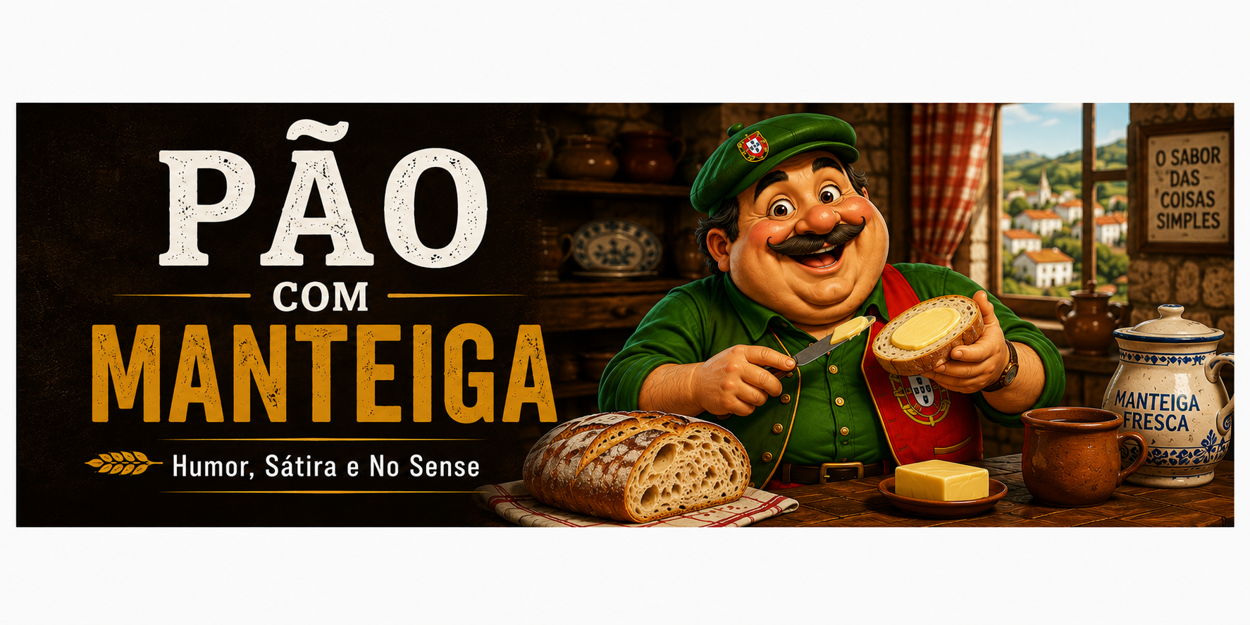 pao com manteiga